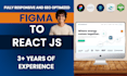 convert your figma design into responsive react js website