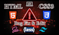 fix html, fix css, fix scss, fix sass, fix less, fix tailwind, responsive issue