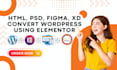 convert PSD to wordpress figma to wordpress HTML, CSS to wordpress