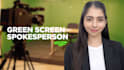 be your spokesperson for custom green screen videos