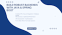build secure and scalable backend systems using java, spring boot, and rest apis