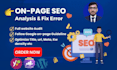 on page SEO optimization with best keyword mapping strategy