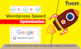 wordpress speed optimization, increase page speed score