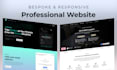 create a custom bespoke website from scratch