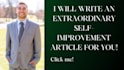 write an extraordinary article about self improvement