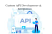 do API integration and development for mobile web apps