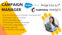 manage email and sms campaigns, automation, segmentation, template, forms