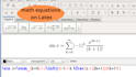 typeset complex math equations and expressions on latex