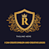 design luxury, creative and emblem logo