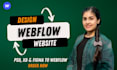 create custom webflow website, figma to webflow, webflow development, webflow