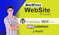 do cj wordpress development  design and woocommerce store setup