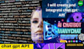 create and integrate chat gpt API