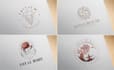 do yoga meditation fitness mental health wellness life coaching logo