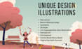 design unique illustrations for you