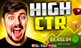 design high CTR youtube thumbnails that get more views