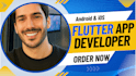 build flutter app with firebase auth, backend and admin panel