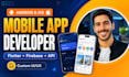 build flutter mobile app for android and ios