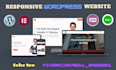 design, develop responsive wordpress website design, create blog, online store