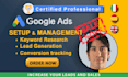 setup and manage PPC google search ads adwords sem campaigns