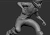 sculpt 3d character, 3d sculpture, 3d model for printing with zbrush and blender