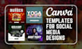 create editable canva templates and instagram post design for an attractive feed