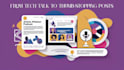 transform tech content into scroll stopping social posts