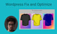 fix wordpress bugs and optimize performance for high speed