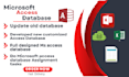 create new or maintain any microsoft access database applications