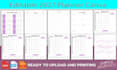 send editable 2027 planner canva template