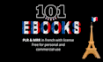 send you a 101 ebook pack in french for commercial use