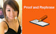 proof and rephrase your texts within 24 hours