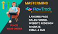 do flowtrack landing pages and gohighlevel automations