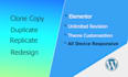 make exact clone copy duplicate of any website in wordpress