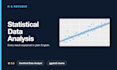 do statistical data analysis in r, rstudio with data visualization