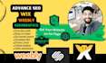 rank weebly, squarespace and expert in wix website SEO