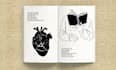 doodle black and white illustrations for a poetry book