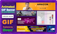 create custom animated GIF banner within 4hr