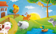 create fun and playful children book illustrations