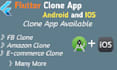 provide flutter flutter clone app source code android ios