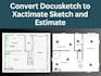 do docusketch to xactimate sketches and estimation