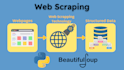 scrape website data using python and beautifulsoup