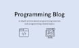 write programming blog post, tutorial or article