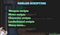 script anything you want for your roblox game
