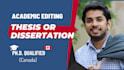 edit your dissertation or thesis