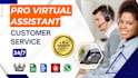 be your professional virtual assistant