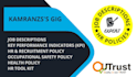 write job descriptions with requisite kpis