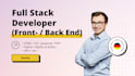be your back end developer and front end developer