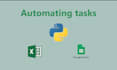 do custom python scripts for excel and google sheets