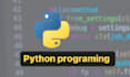 create a custom python program