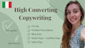 write high converting copywriting, sales page, landing page